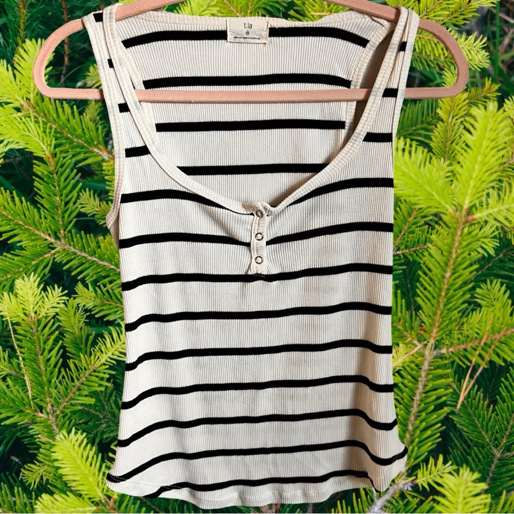 Striped tank, size XS